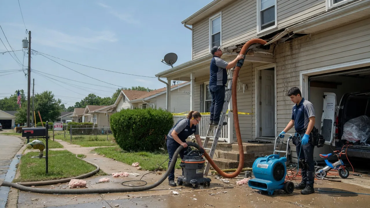 Water Damage Restoration in Livingston, IL near me
